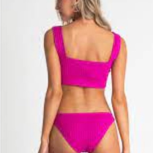 NWT!! Billabong Sunny Rib Tropic Bikini Bottom Medium NWT - Picture 2 of 6